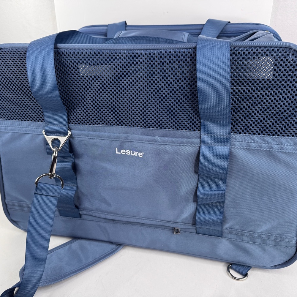 Lesure Collapsible Dog Crate Backpack Portable Travel Kennel Small Animal Pocket